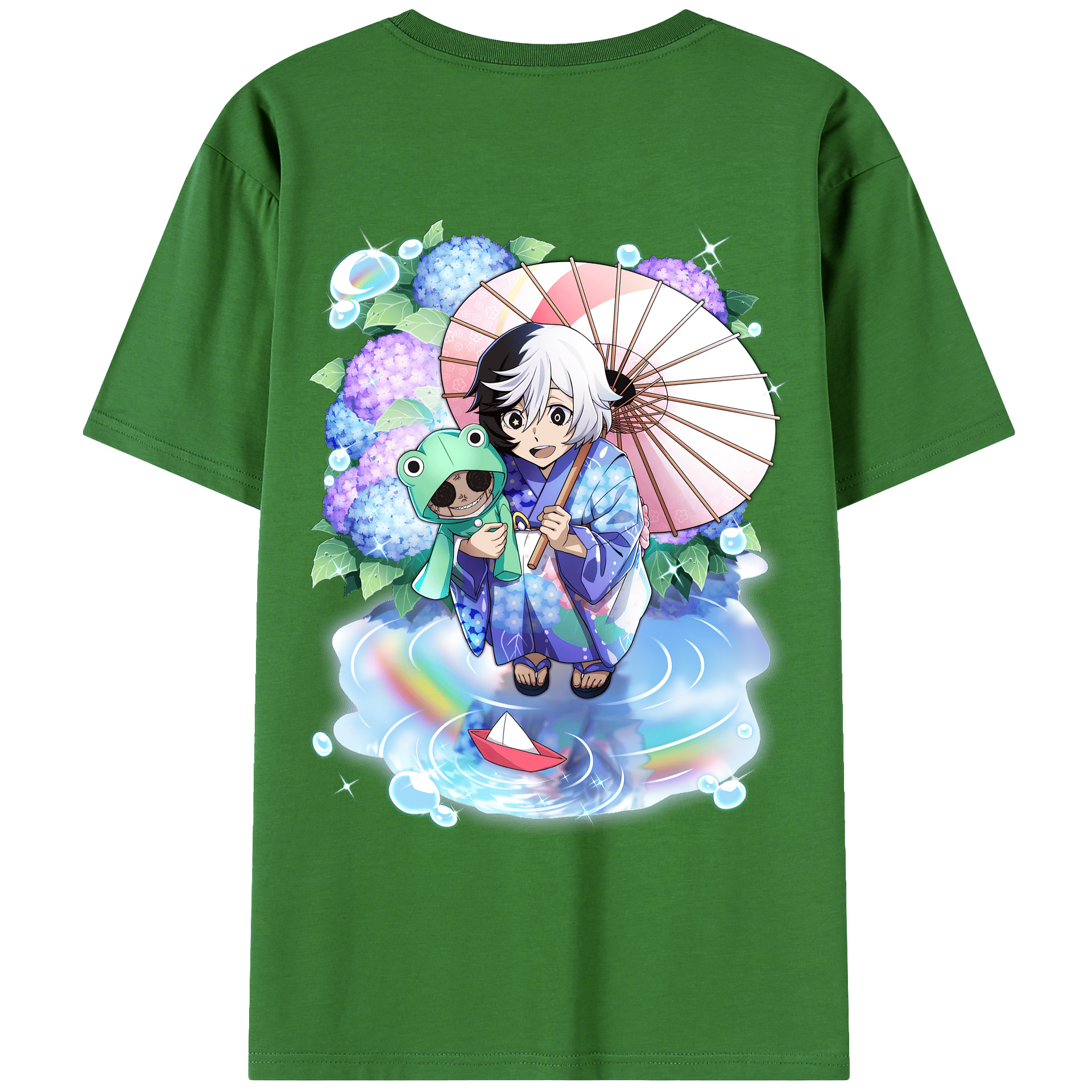 （画像用） 文豪ストレイドッグス Bungo Stray Dogs レディース半袖Tシャツ(バックプリント)